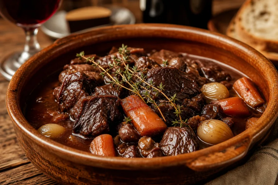 Daube marseillaise mijotee Chez Nino.